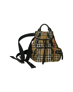 Mini Nova Backpack,Nylon/Leather,Nova,S,DB,IROSCROM215CRA